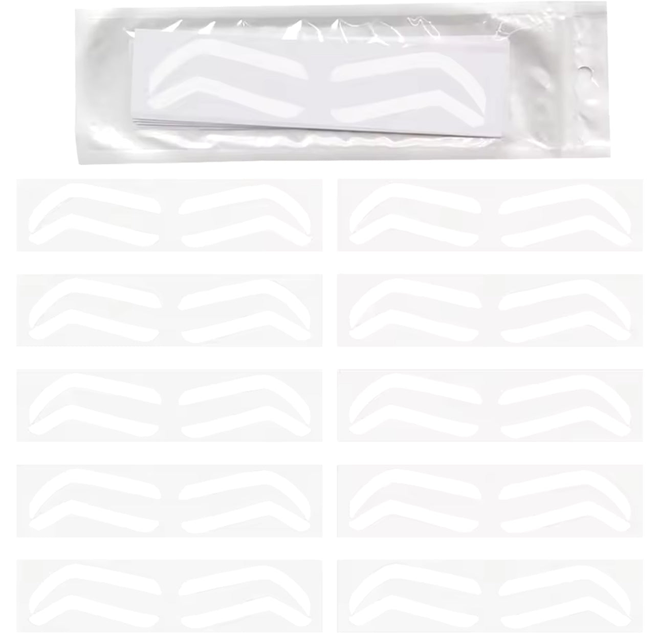 Brow Stencils/Stickers - Airbrush Brows